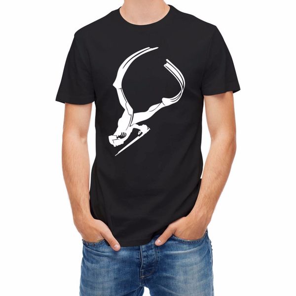 

2019 new fashion men's t-shirts short sleeve print tee shirts diver spearfishing apnea make my own t shirt