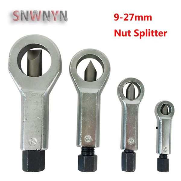 

1pcs 9-27mm break damaged nuts splitter cracker remover rust nut manual remover extractor tools hand tool