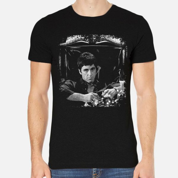 

al pacino tony montana scarface celebrities men t-shirt tee clothing 2019 new 100% cotton t shirts men tee plus size