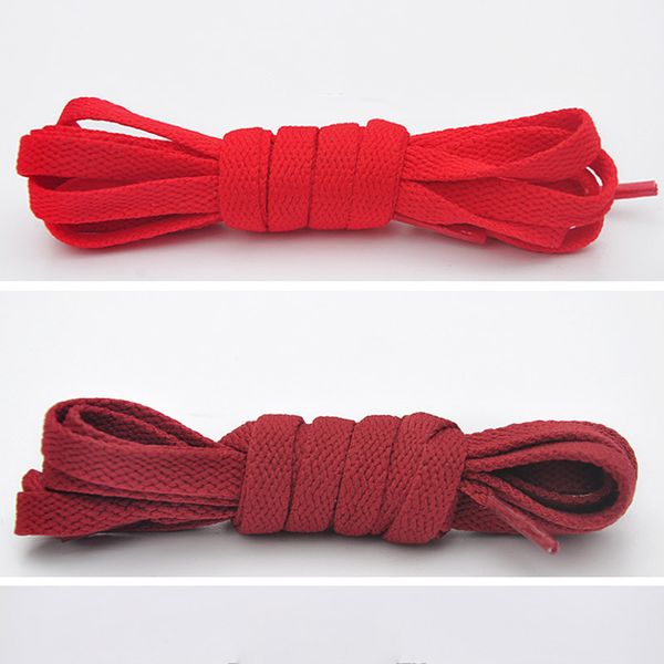 

price polyester white black shoelaces low elastic silk flat follow double layer shoe laces for shoes 40-45 lightweight, White;pink