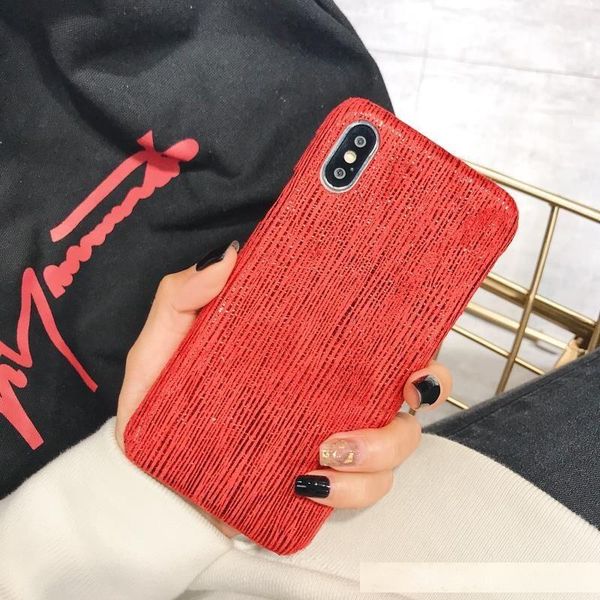 

for iphone 6 6s 7 8 6plus 6splus 7plus 8plus x european style canvas cartoon silk satin drawing stripe mobile phone case cover