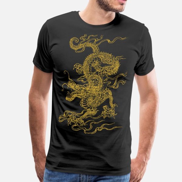

chinese dragon t shirt men design short sleeve round collar gents crazy new style summer style vintage shirt