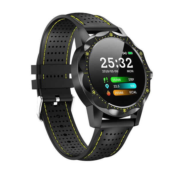 

sky 1 smart watch men ip68 waterproof activity tracker fitness tracker smartwatch clock brim for android iphone ios phone