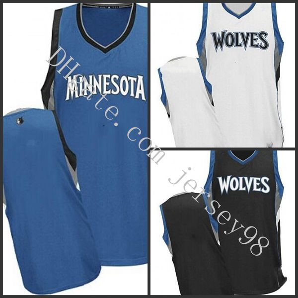 

миннесота timberwolves мужчины blank nba синий swingman джерси, Black