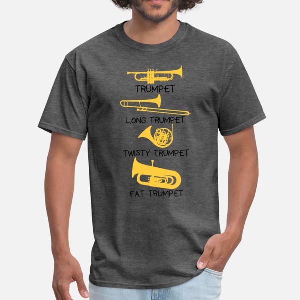 

funny types of trumpets funny trumpet gift idea t shirt men designer tee shirt s-3xl male famous funny casual spring cool shirt