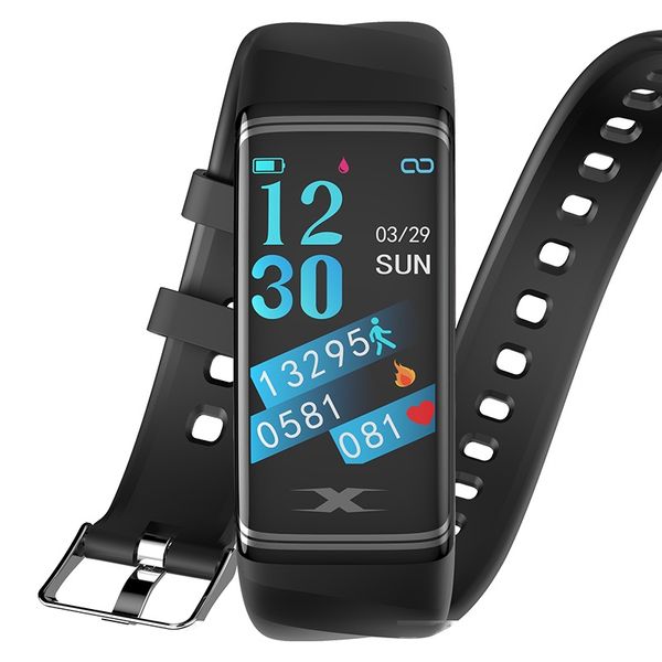 

bracelet ip68 waterproof 1.14inch band heart rate blood pressure monitor pedometer fitness traker smart wristband