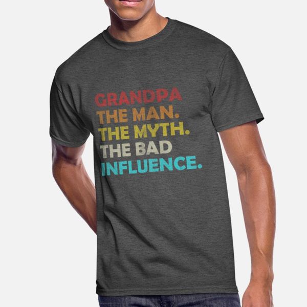 

grandpa the man t shirt men create cotton s-3xl male fitness funny spring kawaii shirt