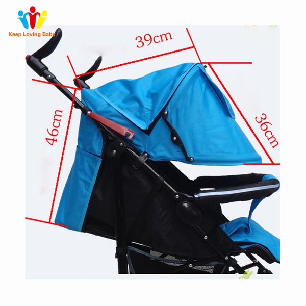 

dropshipping baby stroller accessories kids sunshade cover warm windproof hood protection canopy sun visor stroller accessories