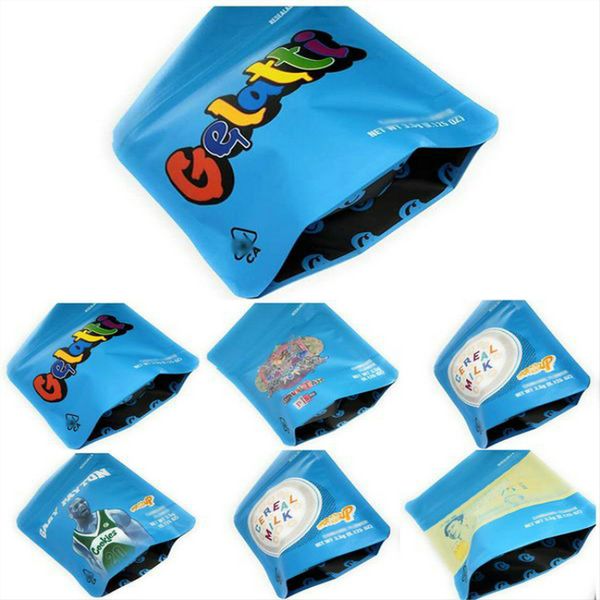 

bags milk cookies mylarbag 3.5g smell cereal 5styles bags shipping bags mylar packaging mylar dhl proof xhqpp bdehome, Pink;blue