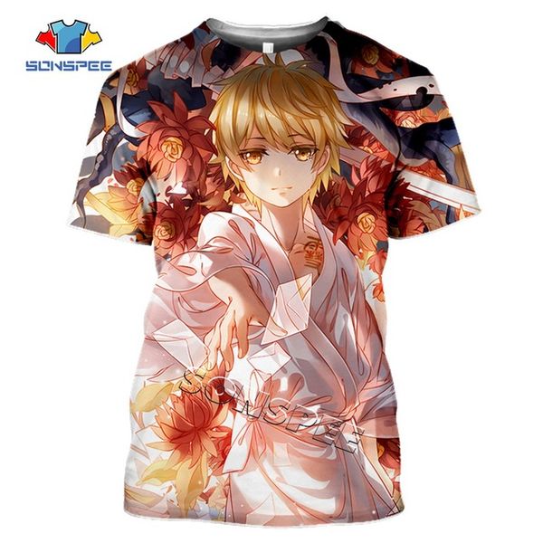 

anime noragami summer homme pullover 3d print shirts funny horror hentai men clothing