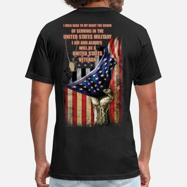 

i am and always will be a veteran t shirt men character tee shirt size s-3xl slim gift fashion spring pattern shirt
