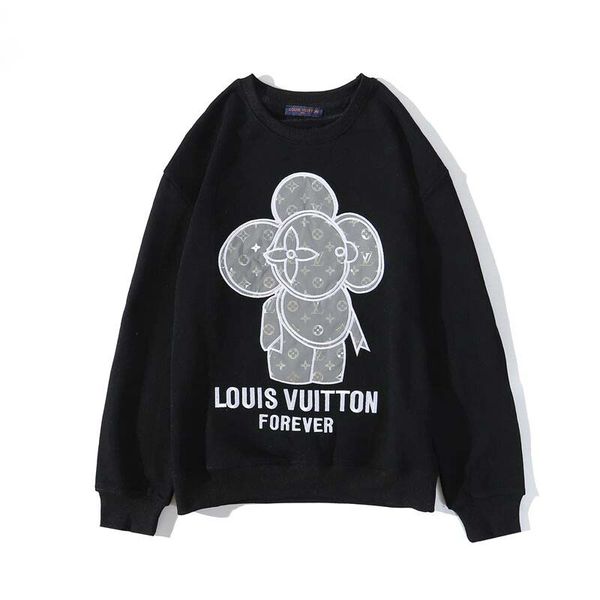 

2020 new mens womens hoodies essentials reflective letter printing long sleeve fleece hoodie fashion solid fog hoodies size m-xxl, Black