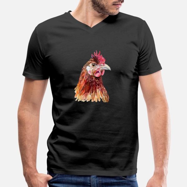 

brown rooster, horse t shirt men personalized short sleeve round collar kawaii interesting new style summer style outfit shirt