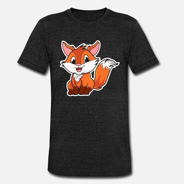 

cute kawaii fox t shirt men printed short sleeve s-3xl slim cute fashion spring autumn letters shirt