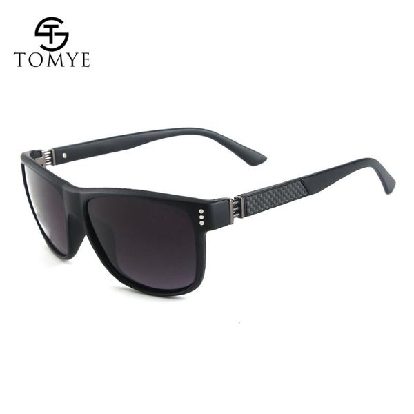 

men sunglasses tomye p3007 fashion square polarized eyewear, White;black