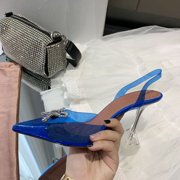 

women sandals heel 9.5cm tide elegant designer fashion crystal shoes grade, Black
