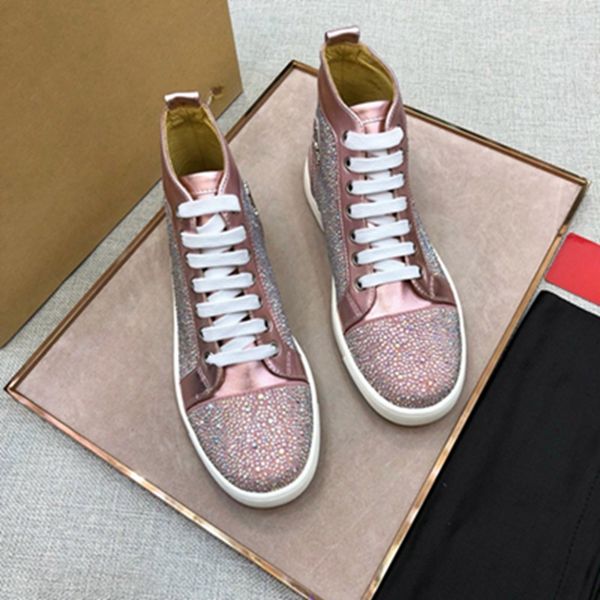 

martin boots women booties fashion casual platform shoes red bottom boots bottes with rivets womens ankle boots martin stiefel, Black