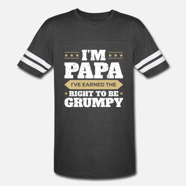 

i m papa i ve получил право быть сердитый папа тенниска мужчины напечатаны с коротким рукавом экипаж шеи письмо сыпучие юмор весна в стиле р