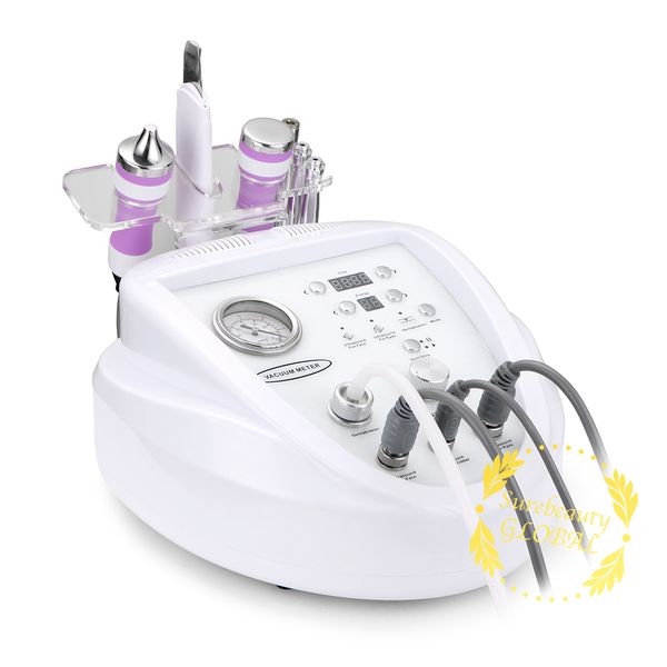 saldi estivi 4 in 1 diamante ad ultrasuoni dermoabrasione cicatrici da acne pulizia della pelle 3MHZ macchina per lavaggio ad ultrasuoni Beatuy