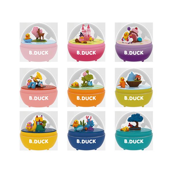 

music box yellow duck funny egg twisted egg rotating music box decorative music toy 2020 sell gift of the chlid