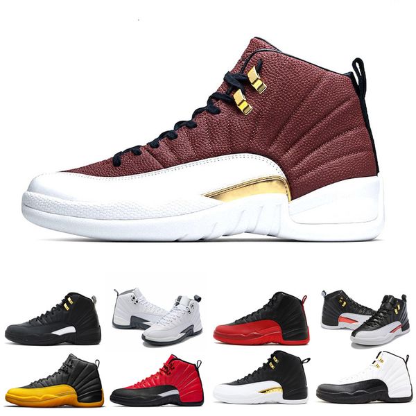 

discount 12 12s men basketball shoes game ball the master ov black dark grey playoffs mens outdoor comfortable sneakers sports shoes