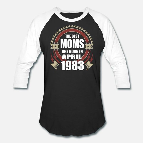 

the moms are born in april 1983 t shirt men printed short sleeve crew neck novelty loose funny casual summer leisure shirt