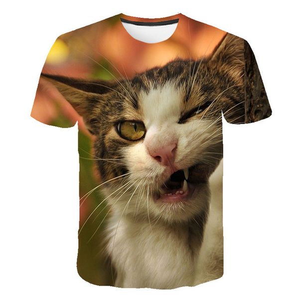 

animals cute cat printed 3d print shirts hentai humor humor men clothing