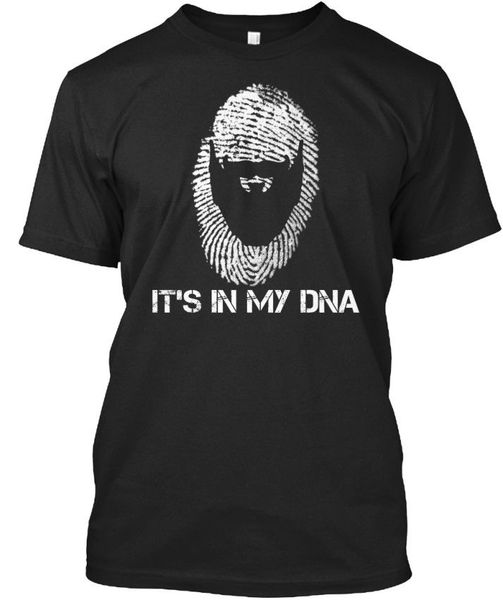 

new summer summer style short sleeve causal tee beard with dna - it is in my stylisches t-shirtlogo shirts