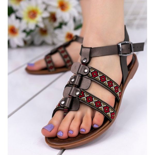 

sandals meryy platinum skin shoes heel dress air network flat platform cloth round leather gel slip-resistant, Black