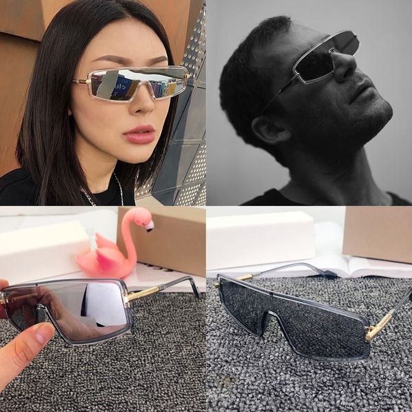 

designer lunettes sunglasses glasses d women luxury fashion shield sun for des uv400 quality men de soleil, White;black