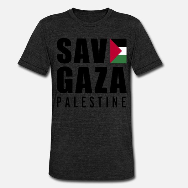 

save gaza t shirt men create short sleeve crew neck novelty graphic fashion summer style leisure shirt