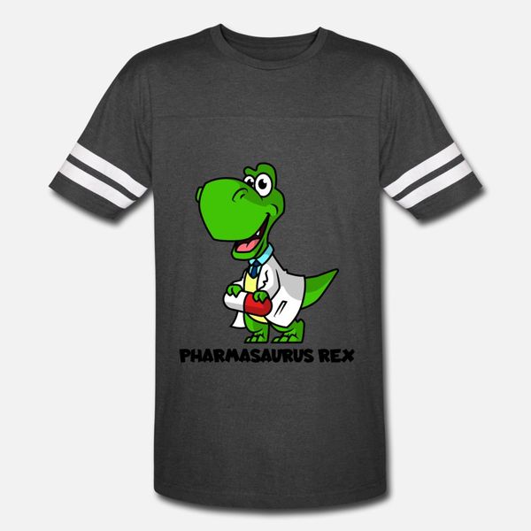 

pharmasaurus rex t shirt men customize short sleeve round neck basic solid famous funny casual summer family shirt