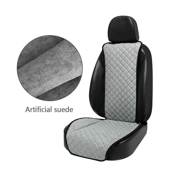 

2pcs universal car seat cover artificial suede car seat protector automobiles covers brand cushion oto koltuk kilifi