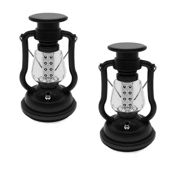 

portable lanterns 16led solar camping lantern light with panel hand crank outdoor lamp for hiking