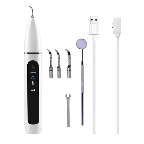 

electric oral cleaner sonic dental scaler tooth whitening calculus remover stains tartar scraper teeth hygiene tools