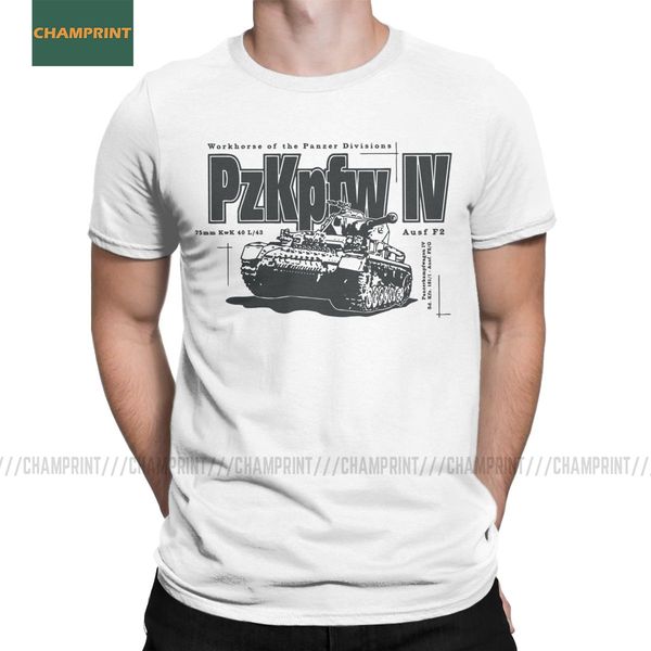 

panzer iv wehrmacht men t shirts wehrmacht tank tiger armor africa funny tee shirt short sleeve t-shirts cotton printed