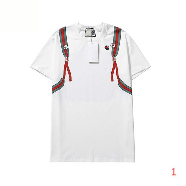 

2020 mens women t-shirts fashion men t-shirt with letters summer short sleeve basic streetwear tees asian size s-2xl, White;black