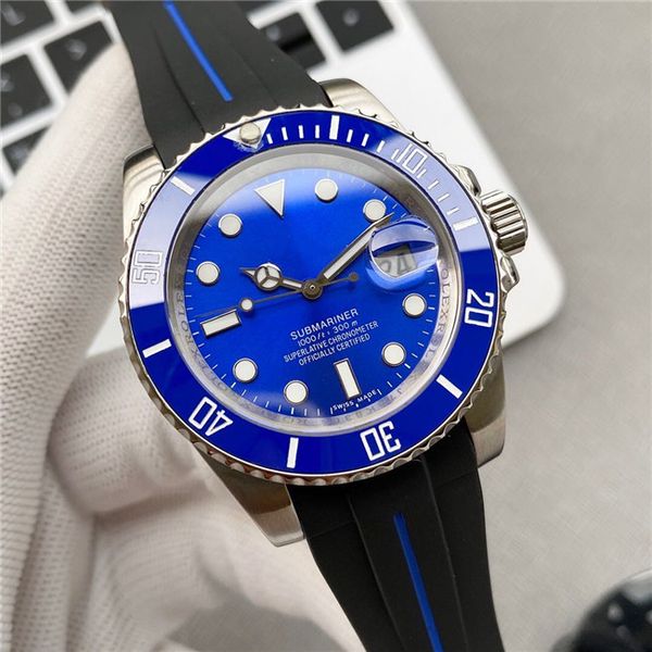 

2020 год высокого качества 40мм мужчины часы 93135 прозрачного механическое движение сапфирового стекла супер водонепроницаемые наручные час, Slivery;brown