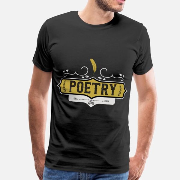 

poetry art of rhythmical composition t shirt men print tee shirt s-xxxl family interesting authentic summer kawaii shirt