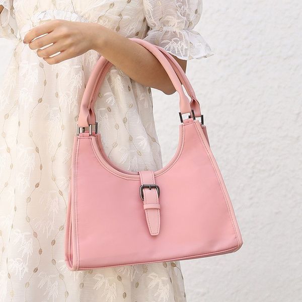 

women hobo bags nylon handbag and purses retro shoulder bags for women waterproof shopping bag lady totes female armpits purse