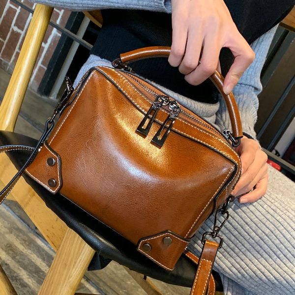 

2020 new fashion leather bags for women versatile & portable shoulder/crossbody bag