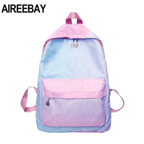 

aireebay backpack women backpack fashion women shoulder bag colorful school bag for teenage girl children backpacks travel