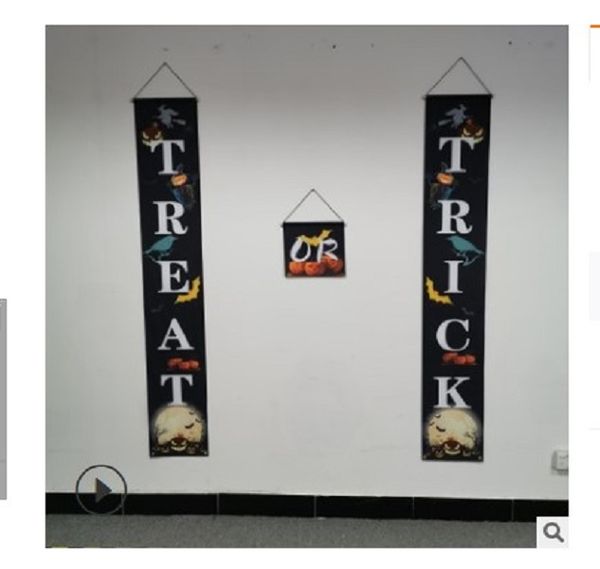 

2020 christmas decorations christmas gatekeeper halloween couplet decorative slogans festival banner
