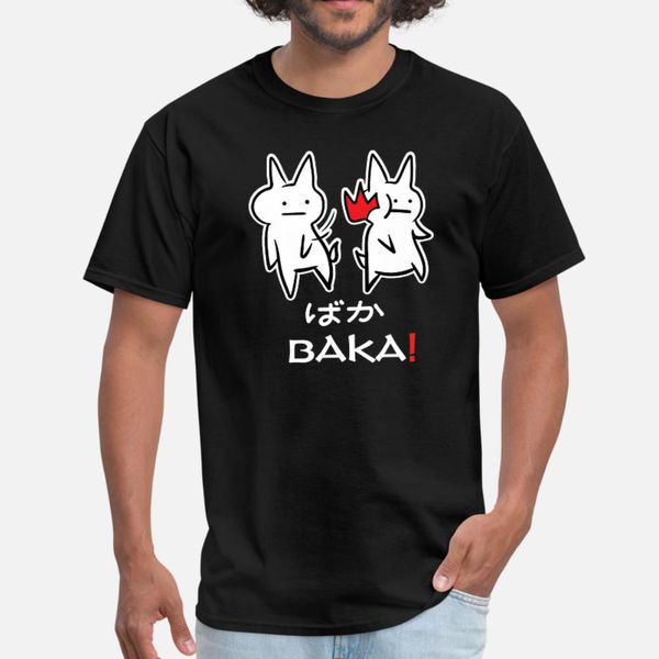 

otaku baka anime manga e girl e boy t shirt men create 100% cotton o neck leisure gift fashion spring original shirt