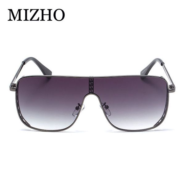 

mizho f word fashion all-in-one goggles design rimless sunglasses women gradient vintage oversized glasses ladies, White;black