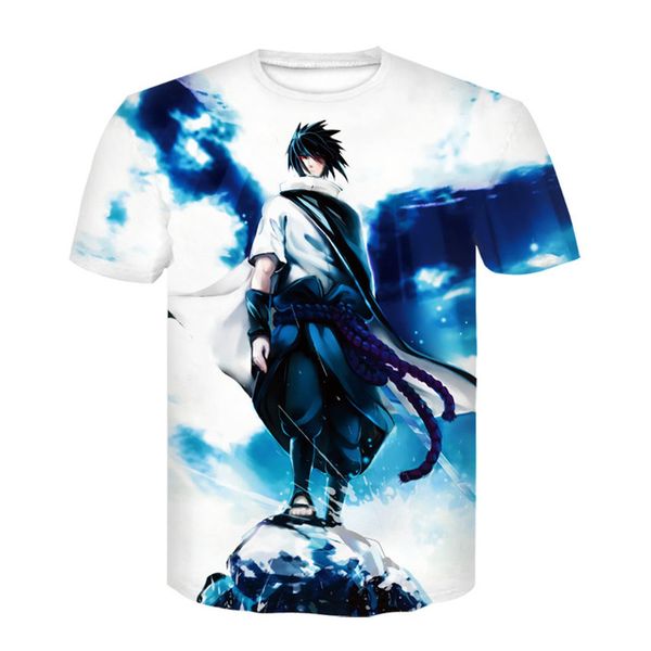 

3d naruto ghoul 3d print shirts comics oversized funny men clothing