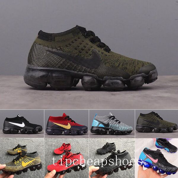 

rainbow air 2018 style fly 2.0 mens women shoes shock kids running shoes fashion children casual sports sneakers shoes bb-6q, Black