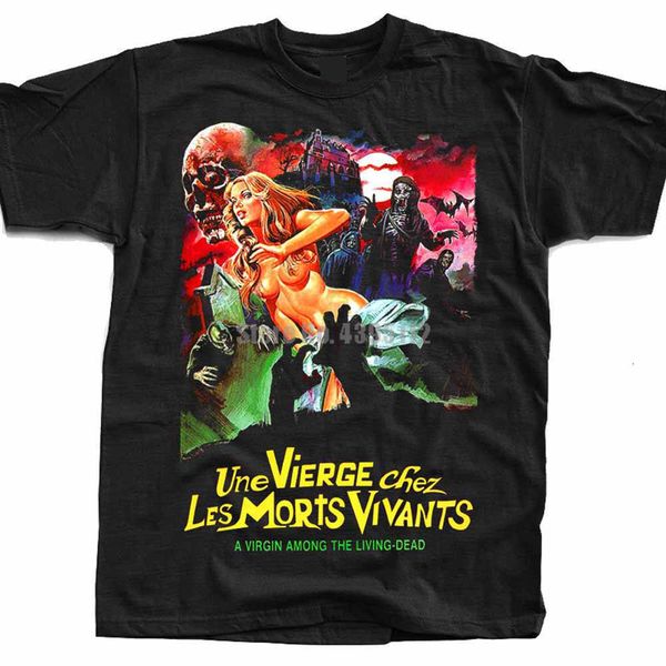 

a virgin among the living dead movie poster men's funny tee shirt mens streetwear tshirts gym king t shirt short sleeves
