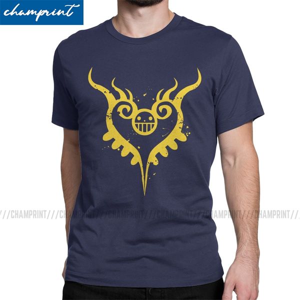 

trafalgar law сердце t-shirt для мужчин one piece аниме досуга 100% хлопок тис crewneck с коротким рукавом рубашки плюс размер одежды