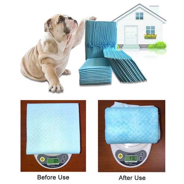 

super absorbent diaper thick deodorant puppy pet urine diaper pad mat dog training urine pee pads cat litter toilet dogs